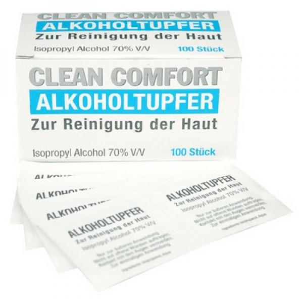 Alkoholtupfer 30x65 mm